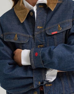 Lee X Marilyn Monroe Storm Rider Jacket in Rinse