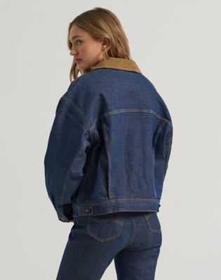 Lee X Marilyn Monroe Storm Rider Jacket in Rinse