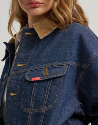 Lee X Marilyn Monroe Storm Rider Jacket in Rinse