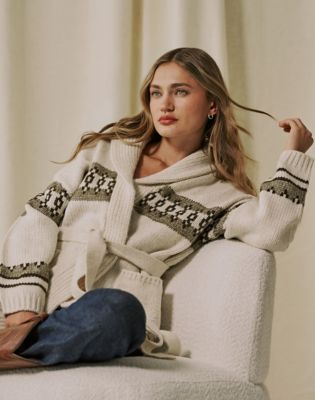 Lee X Marilyn Monroe Sweater Cardigan in Turtledove Heather