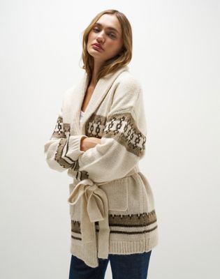 Lee X Marilyn Monroe Sweater Cardigan in Turtledove Heather