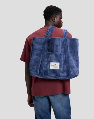 Corduroy Travel Bag in Insignia Blue