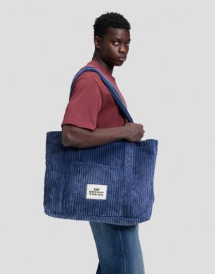 Corduroy Travel Bag in Insignia Blue