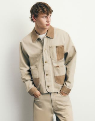 Long Sleeve Jacket in Khaki