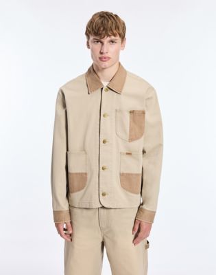 Long Sleeve Jacket in Khaki