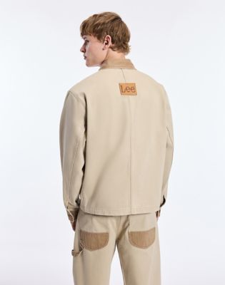 Long Sleeve Jacket in Khaki
