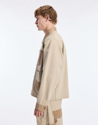 Long Sleeve Jacket in Khaki