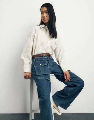 Long Sleeve Shirt in Off White