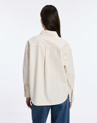 Long Sleeve Shirt in Off White