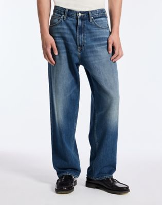 Loose Rider Jean in Mid Dark Shade