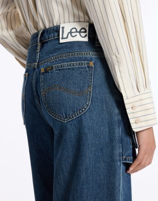 Front Flap Pocket Jean in Mid Shade