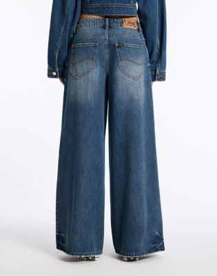 Extra Wide Jean in Mid Shade
