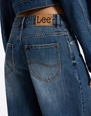Extra Wide Jean in Mid Shade