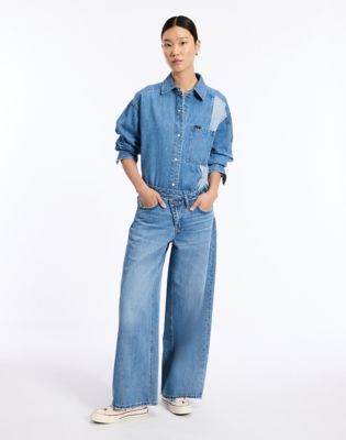 Slouchy Jean in Mid Shade