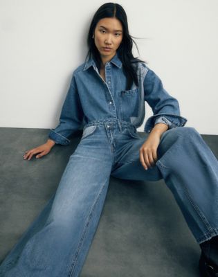 Slouchy Jean in Mid Shade