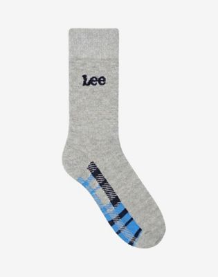3-Pack Socks in Grey Marl & Navy Blue