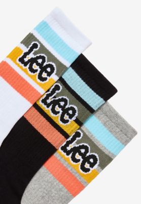 3-Pack Sports Socks in Black, White & Grey Marl