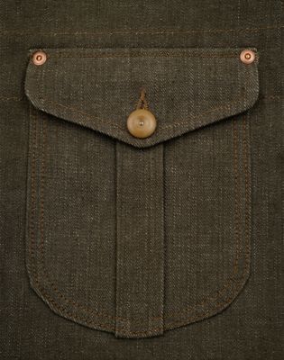 Lee x Nigel Cabourn Cowboy Jacket in Olive