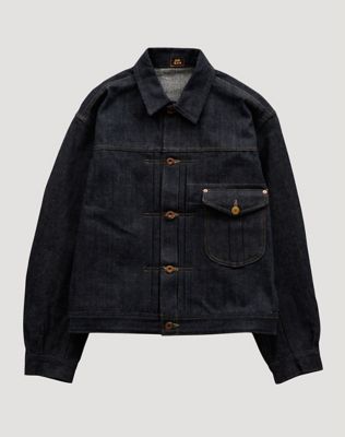 Lee x Nigel Cabourn Cowboy Jacket in Raw Denim