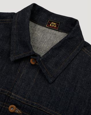 Lee x Nigel Cabourn Cowboy Jacket in Raw Denim