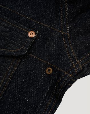 Lee x Nigel Cabourn Cowboy Jacket in Raw Denim
