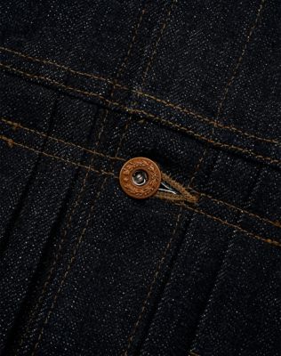 Lee x Nigel Cabourn Cowboy Jacket in Raw Denim