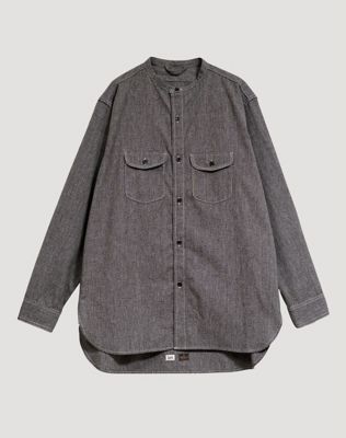 Lee x Nigel Cabourn Work Shirt in Gray
