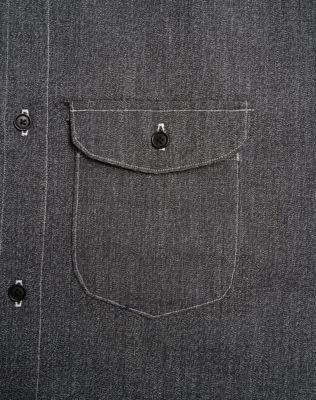 Lee x Nigel Cabourn Work Shirt in Gray