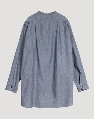 Lee x Nigel Cabourn Work Shirt in Raw Denim
