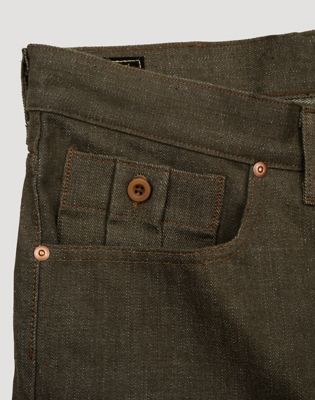 Lee x Nigel Cabourn Cowboy Jean in Olive