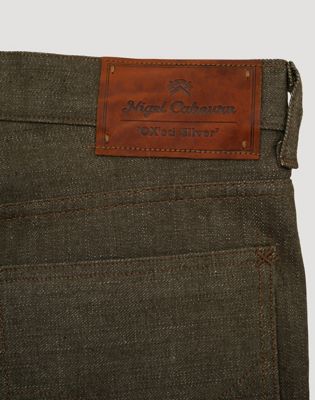 Lee x Nigel Cabourn Cowboy Jean in Olive