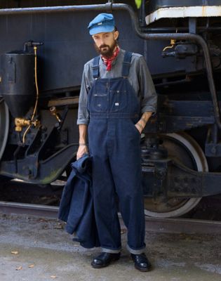 Lee x Nigel Cabourn Overall in Raw Denim