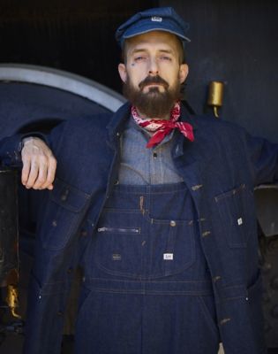 Lee x Nigel Cabourn Loco Jacket in Raw Denim