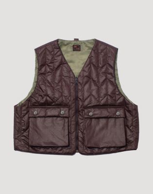 Lee x F/CE Jacket Vest in Brown