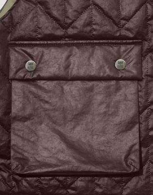 Lee x F/CE Jacket Vest in Brown