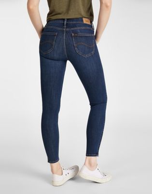 Lee scarlett store cropped jeans