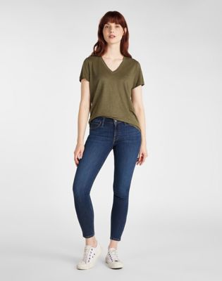 Lee scarlett cheap cropped skinny