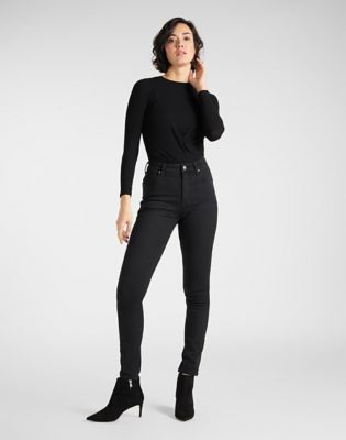 Scarlett Ultra High, Women - Jeans, Black Worn, Lee