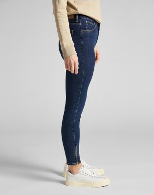 lee jeans scarlett high cropped