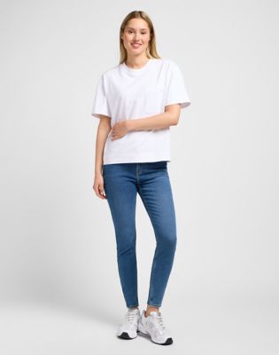 Jeans Mujer Tiro Alto Scarlett High Skinny Fit Worn Eboy - Lee