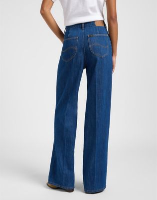 Lee Stella Wide Leg Jean Dark Eton, Lee