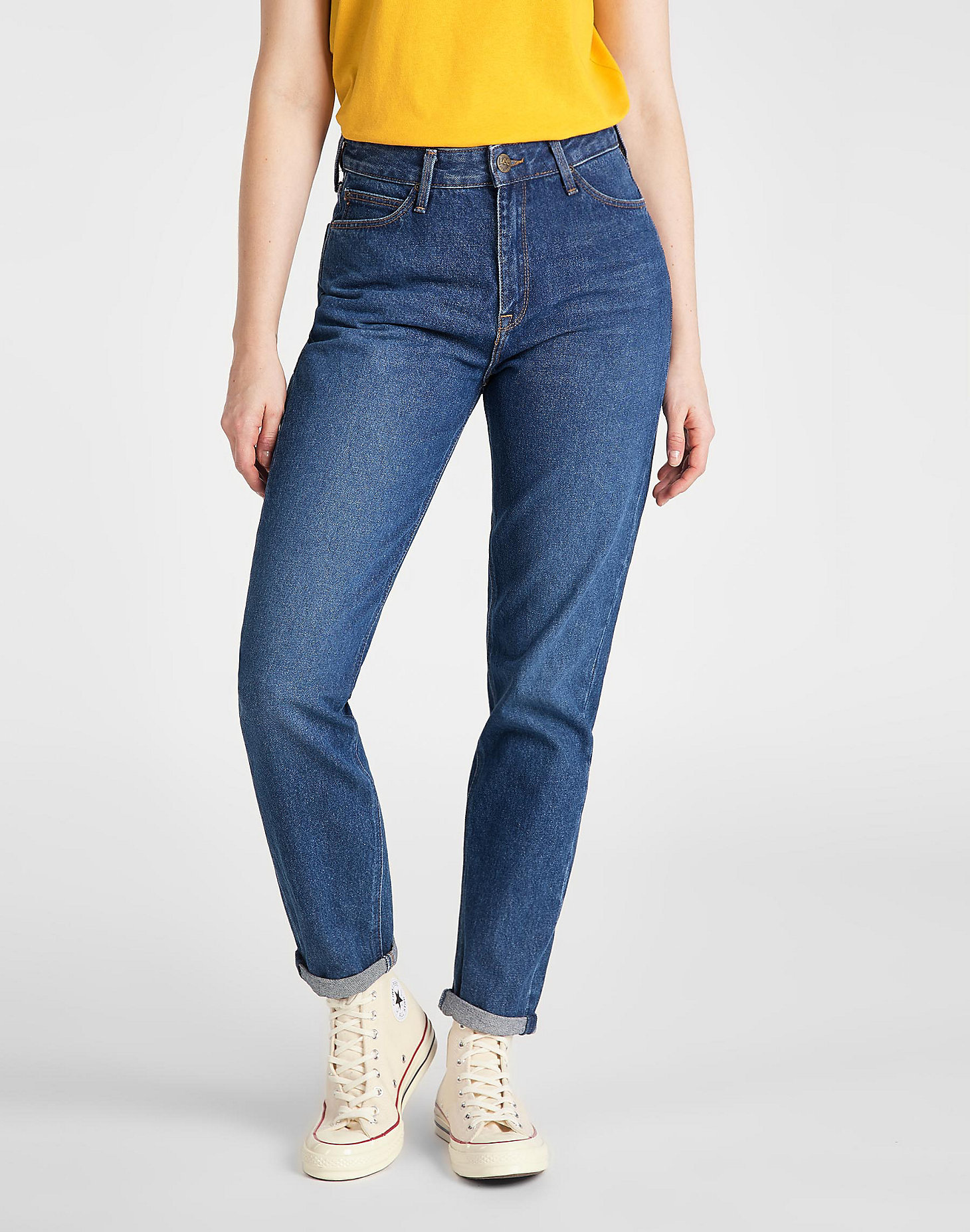 Lee Mom Straight Jeans para Mujer
