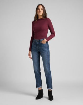 lee mom straight jeans