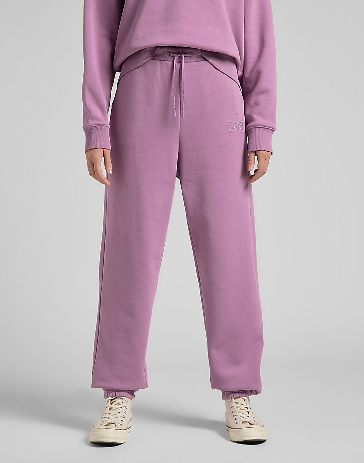 Relaxed Sweatpants in Plum alternative view