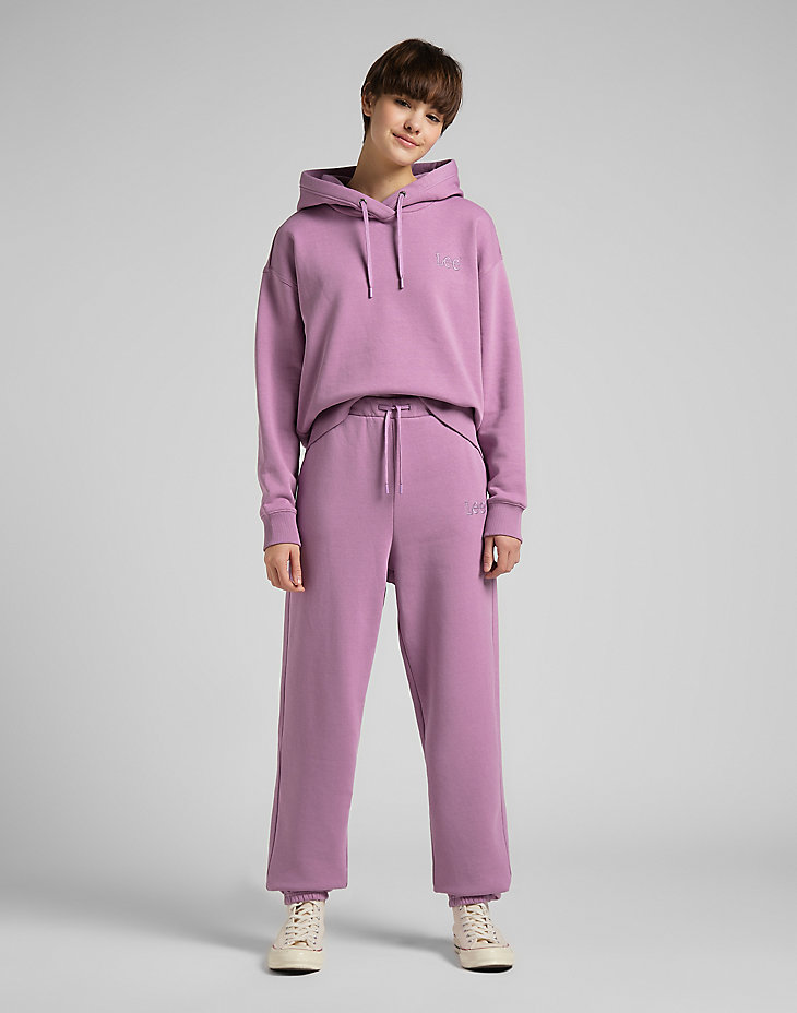 Relaxed Sweatpants in Plum alternative view 2