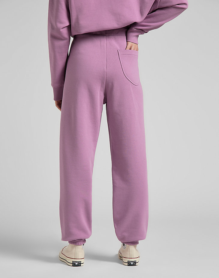 Relaxed Sweatpants in Plum alternative view 3