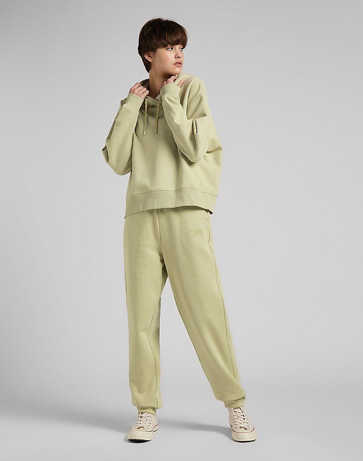 Relaxed Sweatpants in Pale Khaki alternative view 4