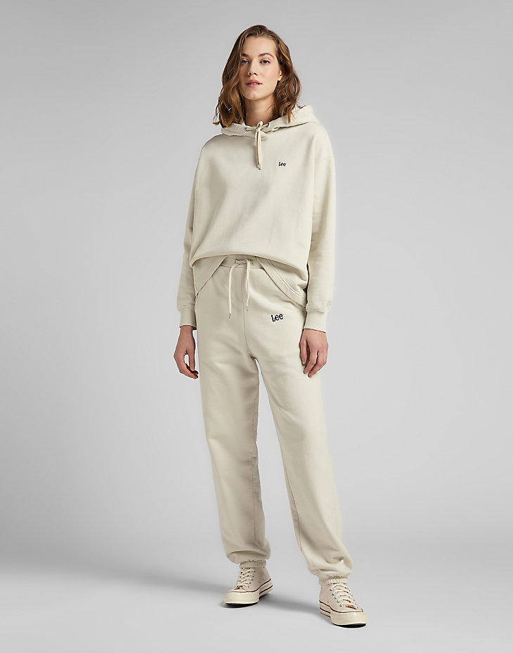 Relaxed Sweatpants in Workwear White alternative view 2