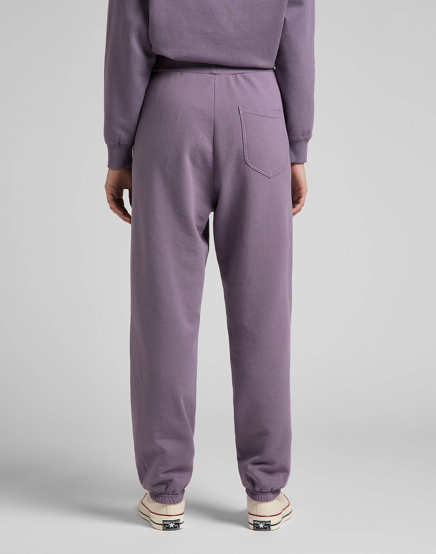 Relaxed Sweatpants in Washed Purple alternative view 4