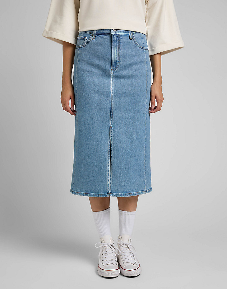 Midi Skirt in Partly Cloudy main view